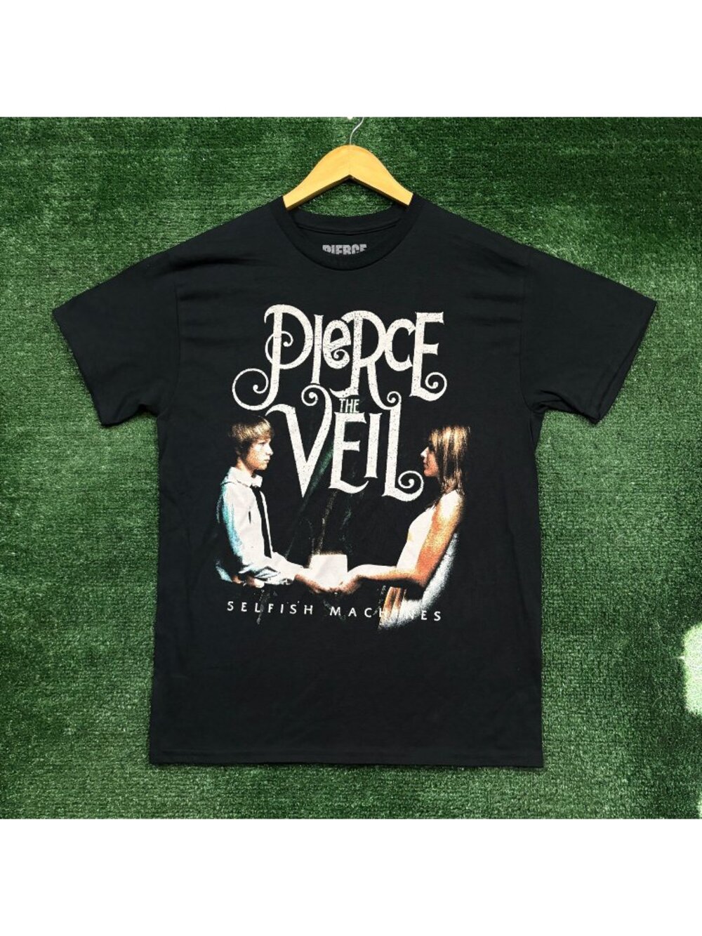 Pierce the Veil Selfish Machines Album Rock Band T-Shirt Size Medium